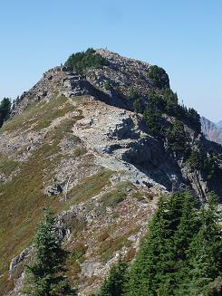 Summit of Alta Mountain from south ridge