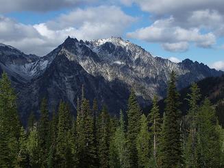 McClellan Peak from Navaho Pass