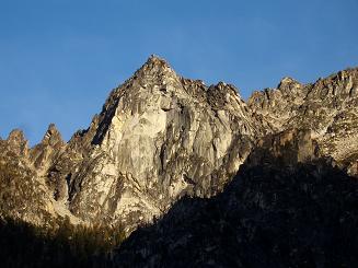 Colchuck Balanced Rock from Colchuck Lake