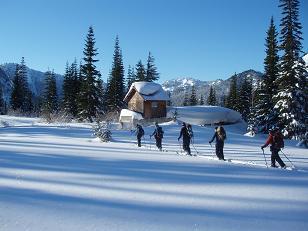 Old Yodelin ski lift building