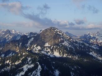 Snoqualmie Mountain from Chair Peak