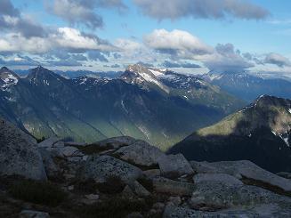 Mount Prophet from our camp above Eiley Lake