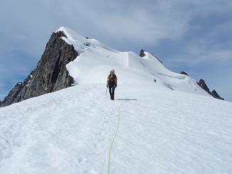 NE ridge of Mount Challenger