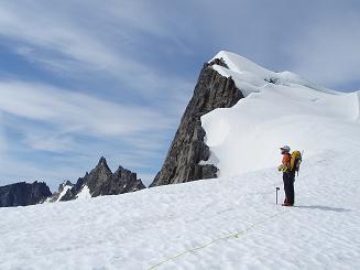 NE ridge of Mount Challenger