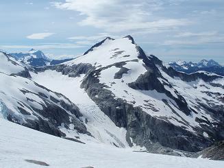 Whatcom Peak from the Challenger Glacier