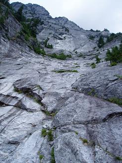 Infinite Bliss from the base of the climb