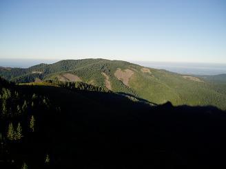 Larch Mountain from Pyramid Rock