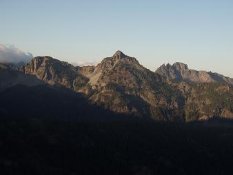 Hibox Peak from Rampart Ridge SE Peak