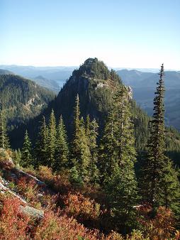 Guye Peak from Cave Ridge