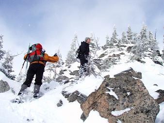 SW ridge of Harding Mountain