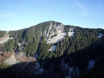 West side of Revolution Peak