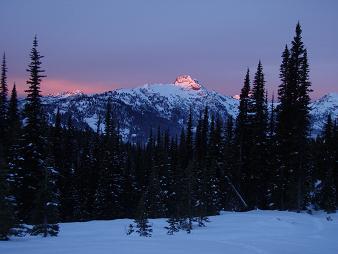 Three Queens from Polallie Ridge lookout