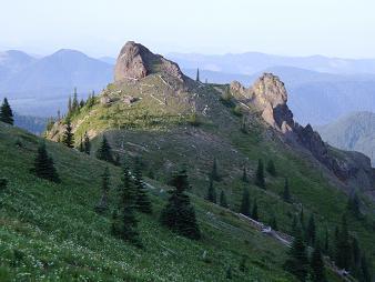 NE ridge of Noble Knob