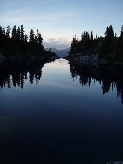 5,442' tarn above Cyclone Lake