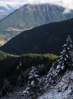 Mailbox Peak from Mount Washington