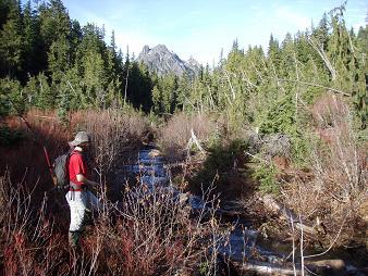 Eagle Creek with Merchant in the background