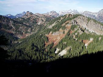 Rampart Ridge SE Peak from Mount Margaret