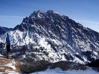 Mount Stuart from Headlight Basin