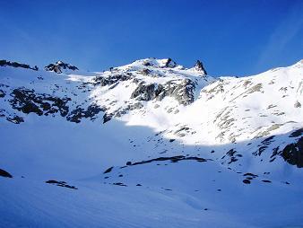 The east peak of Mount Daniel