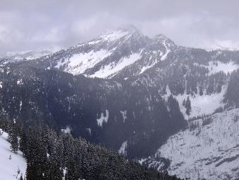 Jim Hill Mountain from Big Chief Mountain