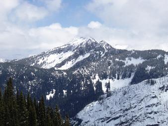 Jim Hill Mountain from Big Chief Mountain