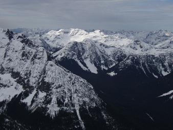 Looking west from Mount Hardy