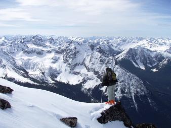 Looking SE from Mount Hardy