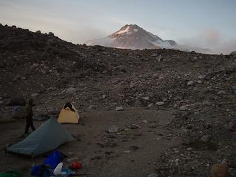 Second camp, north of point 6770