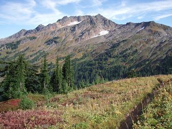 NW side of Indian Head Peak