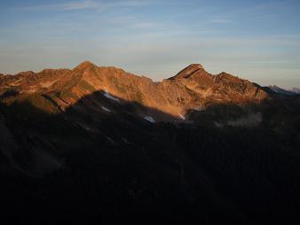 Point 6562 and Johnson Mountain from Kodak Peak