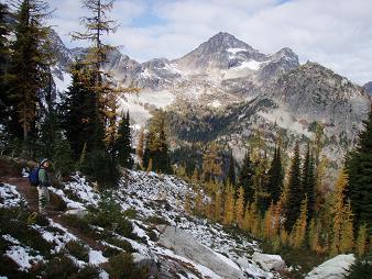 Black Peak from Heather Pass