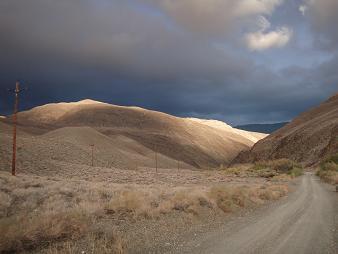 Silver Canyon, where we drove THE roughest, steepest road I have ever driven