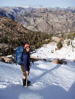 Descending the NE ridge of Tuolumne Peak