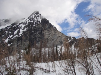 Star Peak from camp