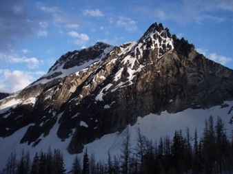 Evening light on Star Peak