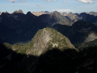 Lewing Peak in the spotlight