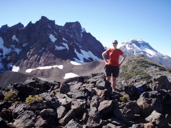 On the summit of Broken Hand