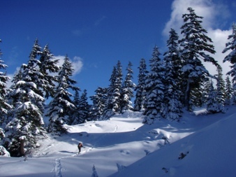 Boulder BM's NW ridge