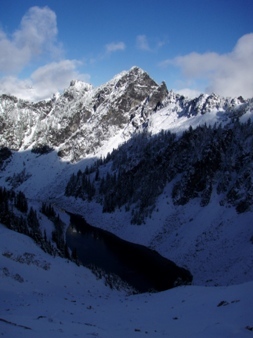 Hurricane Peak over Pear Lake