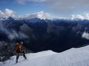 On Boulder's NE ridge