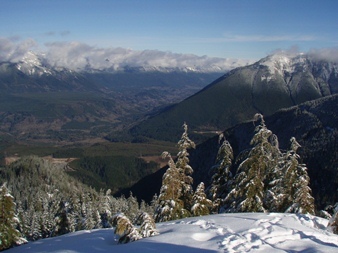 Middle Fork Valley from Mount Washington