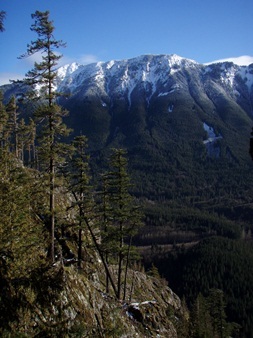 Dirtybox Peak from the Change Creek Trail