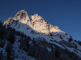 Sperry Peak from the Sunrise Mine Road