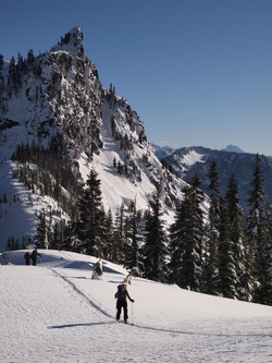 Lichtenberg Mountain from the ridge to McCausland