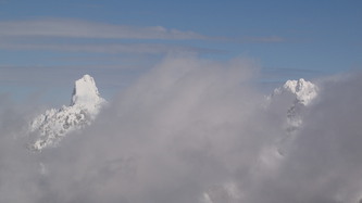 Kaleetan Peak and Chair Peak