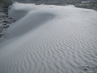 The dune after sunset