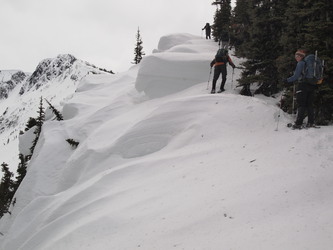 North Chiwaukum (7132) to the left of the ridge.