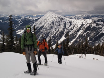 Jim Hill Mountain in the background.