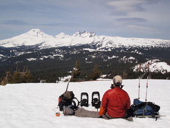 Me, Lindsay, and the Three Sisters Wilderness