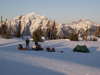 Jack Mountain and Crater Mountain